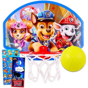 PAW PAW PATROL BASKERBALL BUNDLE - PAW PAW PAW Indoor Basketball Hoop Paw Patrol Toys Plus Plus ، المزيد | ألعاب Paw Patrol والألعاب للأطفال