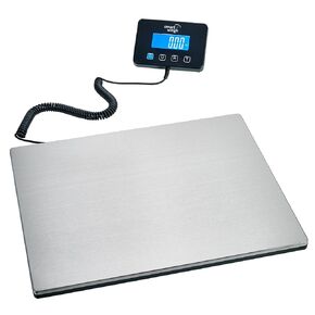 SmartWeigh الشحن الرقمي مقياس بريدي 440 رطل - حزم مقياس البريد عالية الدقة عالية الدقة والبريد التجاري المقياس الصناعي حجم كبير