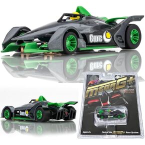 AFX 22064 MEGA-G+ Formula N #3 Silver/Green HO SLOT CAR