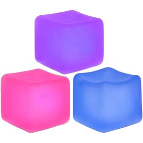 Fidget Toys Stress Cube: Squishy Fidget Toys for Kids Adults, High Density Gel Filled Squeeze Toys, Fidgets for Classroom, Gift Christmas Ideal for Stocking Stuffers for Kids