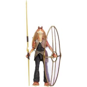 Star Wars the Black Series Jar Jar Binks مقاس 6 بوصات ، شخصية عمل Deluxe القابلة للتحصيل القابلة للتجميع ، الأطفال الذين تتراوح أعمارهم بين 4 وما فوق