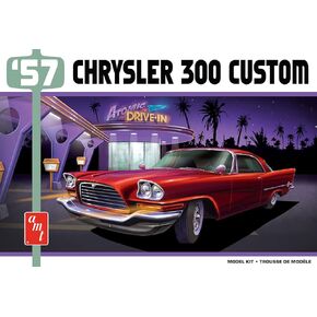 AMT Plymouth Valiant Scamp - Chrysler Short-Track Late Model Sportsman - 1/25 Scale Model Kit - Buildable Vintage Vehicles for Kids and Adults