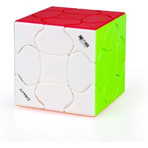 Liangcuber Qy Toys Fluffy Cube 3x3 Lickerless ، 3x3x3 Magic Cube Puzzle