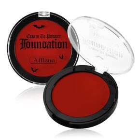 مكياج الطلاء الأسود أبيض أحمر مهرج ، De'lanci Halloween Makeup Kit Profession
