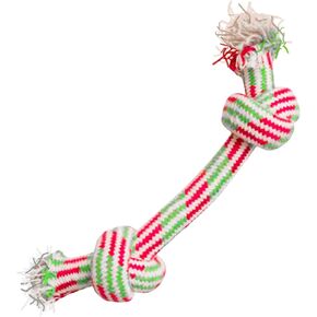 Snugarooz Puppy Rope Rope Toy - ألوان متنوعة - لعبة كلب صغير متين مع عقدة - مثالية للمضغ والجر - مواد غير سامة
