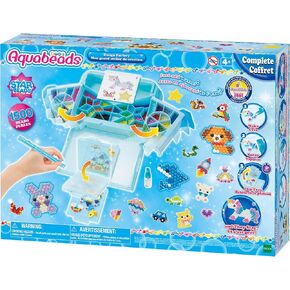 Aquabeads Design Factory Complete Arts & Crafts Bead Kit للأطفال - أكثر