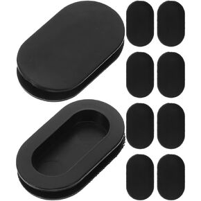 Gatuida 10pcs Piggy Bank Stoppers ، Rubber Oval Scaring Box Plug Plug Plug Money Cover Cover Insert Plug Piggy Bank Bottom