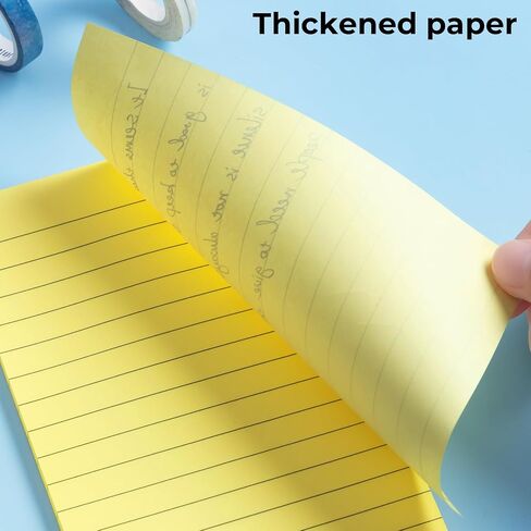 M&G 8 Pack Lined Sticky Notes, 3.5 X 5 inch 320 Sheets Post Large Ruled Post Stickies Super Sticking Strong Adhesive Sticky Notes for Office, Home, School, 8 Pads 40 Sheets/pad in Saudi Arabia