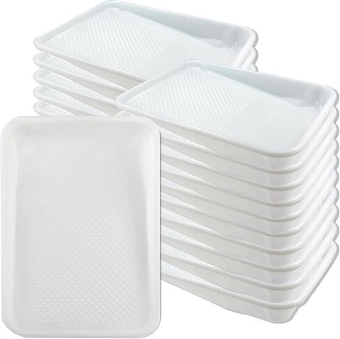 Great Andrew 9-Inch Paint Tray Liner, 21 PCS Plastic Paint Roller Tray Liner Set, Disposable Paint Pan Liners for Painting House, Walls, Floors, Home Improvement DIY Projects in Kuwait