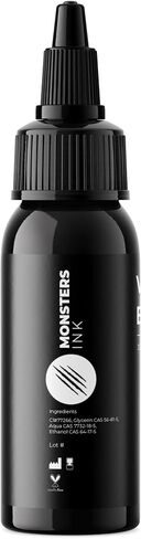 Venom a Dynamic Triple Black Tattoo Ink 1oz, Black Ink for Tattooing Tattoo Dynamic Tattoo Ink (Venom Triple Black) in Saudi Arabia