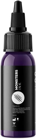 Venom a Dynamic Triple Black Tattoo Ink 1oz, Black Ink for Tattooing Tattoo Dynamic Tattoo Ink (Venom Triple Black) in Saudi Arabia