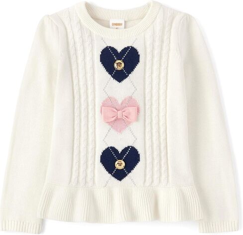Gymboree,and Toddler Long Sleeve Sweaters,Pink Pastel,3T in Saudi Arabia