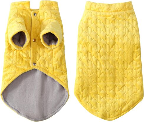 Warm Dog Coat, Winter Coat Pet Cold Weather Coats Cozy Snow Vest for Small Medium Dogs (Blue, XX-Large) in Kuwait