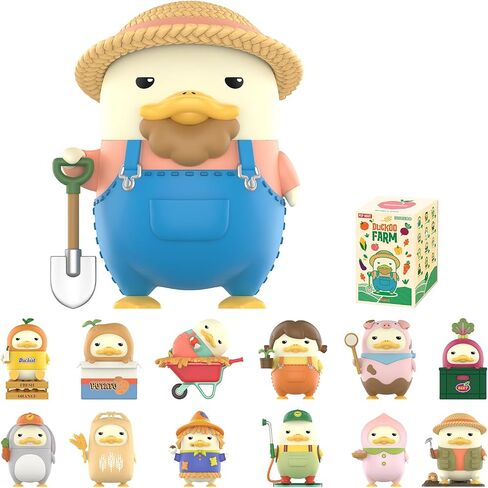 POP MART DUCKOO Farm Blind Box Figures, Random Design Box Toys for Modern Home Decor, Collectible Toy Set for Desk Accessories 1PC in Saudi Arabia