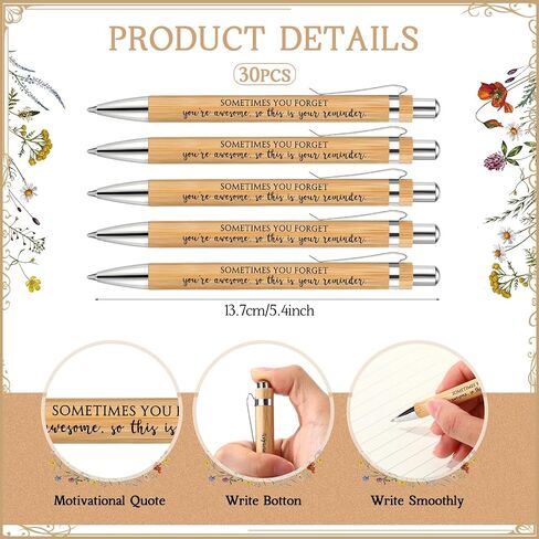 20 Sets Mother's Day Gifts for Women Bulk Inspirational Flower Notepads Coworker Employee Teacher Appreciation Motivational Notebook Ballpoint Pens with Organza Bag for Cna Nurse Graduation in Saudi Arabia