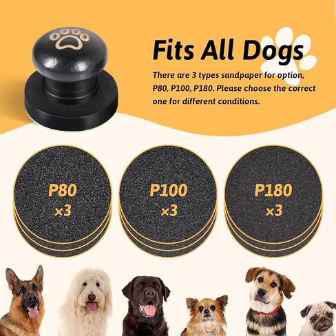 Set of 3 Dog Nail File, Dog Scratch Pad for Nails with 9 Pcs Replaceable Sandpaper, Storage-Friendly Dog Nail Scratch Board Pad with Tray, Dog Claw Care Kit for Zesty Paws, Dog Training Accessories in Saudi Arabia