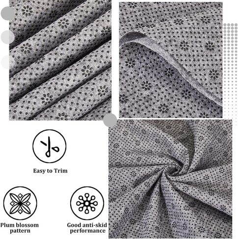 GORGECRAFT 59x39 Inch Large Antislip Tufting Cloth Backing Fabric 2mm Thick Primary Non Slip Pad with Plum Blossom Pattern Felt Fabric for Carpets Rug Tufting Gun Cushion Punch Needle in Saudi Arabia