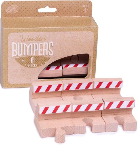 Conductor Carl Wood Train Track Expansion Packs| Compatible with Most Train Tracks| Brick Bridge -1 Count (Pack of 2) in Saudi Arabia