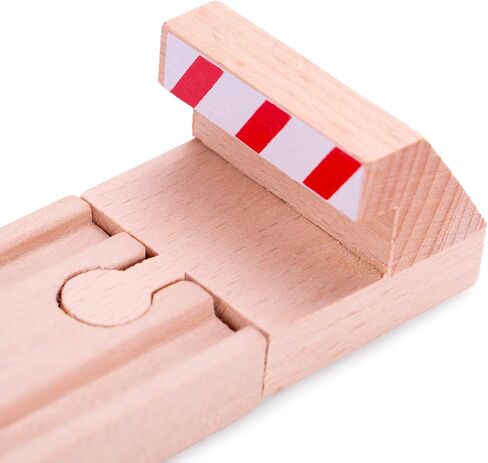 Conductor Carl Wood Train Track Expansion Packs| Compatible with Most Train Tracks| Brick Bridge -1 Count (Pack of 2) in Saudi Arabia