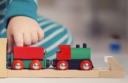 Conductor Carl Wood Train Track Expansion Packs| Compatible with Most Train Tracks| Brick Bridge -1 Count (Pack of 2) in Saudi Arabia