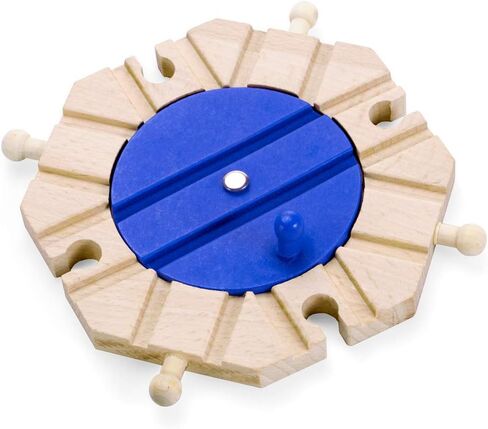 Conductor Carl Wood Train Track Expansion Packs| Compatible with Most Train Tracks| Brick Bridge -1 Count (Pack of 2) in Saudi Arabia