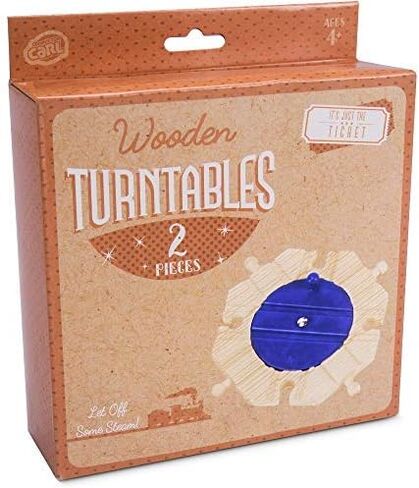 Conductor Carl Wood Train Track Expansion Packs| Compatible with Most Train Tracks| Brick Bridge -1 Count (Pack of 2) in Saudi Arabia