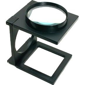 5x قابلة للطي مكبدي Loupe Coin Stamp Glass