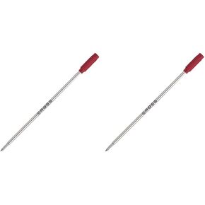 Cross Universal Ballpoint Refill, Medium Nib - Red (Pack of 2)