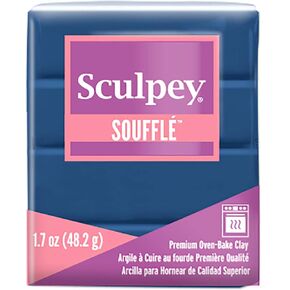Sculpey Souffle Clay Mdnght Blu ، Navy Blue