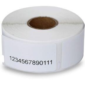Betckey - Dymo 30330 متوافقة (3/4 "× 2" قابلة للإزالة) ملصقات عناوين متعددة الأغراض/الإرجاع - متوافقة مع طابعات سطح المكتب Rollo و Dymo LabelWriter 450 و 4XL & Zebra [1 Rolls/500 Labels]