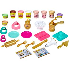 Hasbro E9437 Play-Doh Collection Gold Star Baker Playet ، Multi