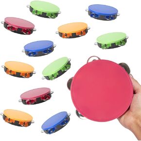 Windy City Novelties 12-Pack Neon Party Party Fare | 5 1/2 "ألعاب موسيقية وصانعي ضوضاء للأطفال والكبار |
