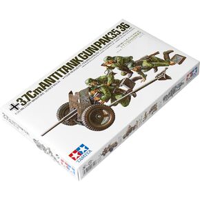 Tamiya 1/35 German 3.7cm PAK35/36 في Gun TAM35035 Models Plastic Models Armor/Military 1/35