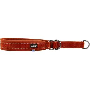 Hurtta Casual Padded Half Choke Dog Collar, Cinnamon, 12-16 in