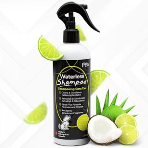 الكلب الجاف شامبو ، شامبو الكلب بدون ماء ، شامبو جاف للكلاب من قبل Envirofresh ، شامبو الحيوانات الأليفة بدون ماء للكلاب والقطط - عطر الكلب ، رذاذ مزيل الروائح الكلب ، شامبو جاف ، قطة الاستمالة (12 أوقية.)