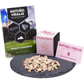 Natura Uralis Rose Pink Clay | 100 جرام من الطين الأسود الطبيعي ، أبيض للباستيل الوردي - أزمة مذهلة ، مرضية ترابية ، مخملية وشق ،