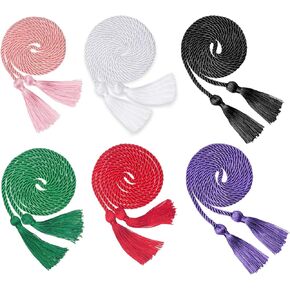 حبال التخرج، سلك التخرج 2024، سلك شرف التخرج مع شرابة، حبال الشرف المضفرة من رايون مقاس 68 بوصة لطلاب التخرج، ثوب البكالوريوس والدكتوراه (الأزرق والذهبي والأحمر) in Kuwait