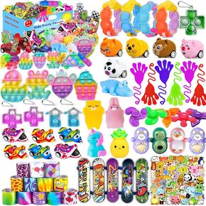 116 PCS Party Favors for Kids 4-8 8-12 ، Pop Fidget Toys ، Treasure Box Toys for Classroom ، Pinata Filler ، Goodie Bag Austral