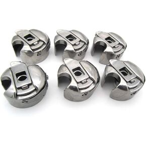 CKPSMS brand -#BC-DB1-NBL Bobbin Cases Compatible with/Replacement for JUKI Brand CONSEW Brand Singer Brand Brother Brand Industrial Single Needle Sewing Machine (6PCS)
