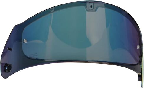 LKV Motorcycle Helmet Visor Replacement LS2 Assault Rapid Stream Outer FF320 FF328 FF353 F800 full face Shield Anti Scratch Tinted UV Protection Chrome Silver in Saudi Arabia