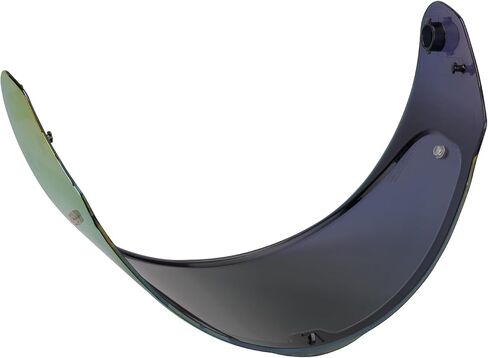 LKV Motorcycle Helmet Visor Replacement LS2 Assault Rapid Stream Outer FF320 FF328 FF353 F800 full face Shield Anti Scratch Tinted UV Protection Chrome Silver in Saudi Arabia