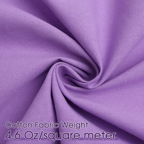 White Cotton Fabric, Natural 100% Cotton Poplin Fabric by The Yard 59 Inches Wide Lining Fabric for Sewing Apparel Cloth Soft Embroidery Quilting, 1 Yard in Saudi Arabia