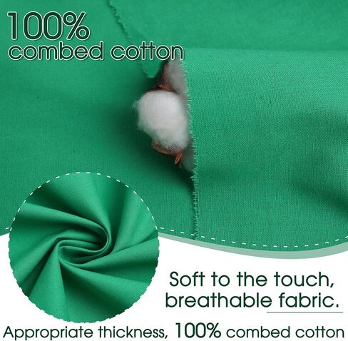 White Cotton Fabric, Natural 100% Cotton Poplin Fabric by The Yard 59 Inches Wide Lining Fabric for Sewing Apparel Cloth Soft Embroidery Quilting, 1 Yard in Saudi Arabia