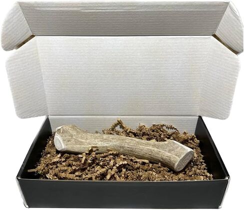 The Antler Box Premium Deer Antler Dog Chews (1 lb Bulk Pack) (Large (3 to 4 Antlers/lb)) in Saudi Arabia