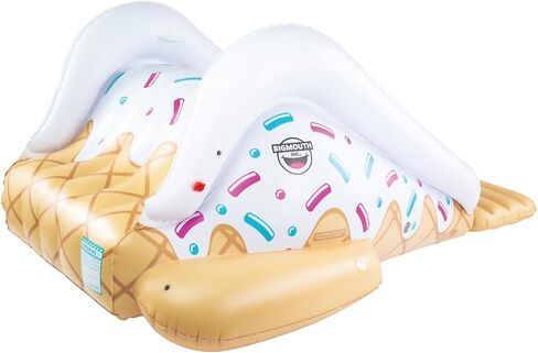 BigMouth Inc. Ice Cream Inflatable Pool Slide, Blow Up Water Slide for Kids, Fun Swimming Pool Toy, Holds 200 Pounds in Saudi Arabia