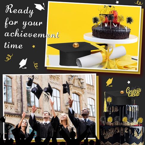 CTOSREE 16 PCS CAKE CAKE KIT شملت CAPTING SUPPIES Supplies CAPTION TASSEL مع TASSEL GRAVERS TOPPERS CAK in Saudi Arabia