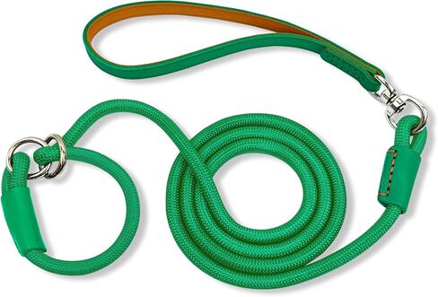 Qianruida Durable Dog Training Leash, Strong and Adjustable, Ideal for Training, Walking, Safety, Lightweight Outdoor Accessory, Khaki, 71inch in Saudi Arabia