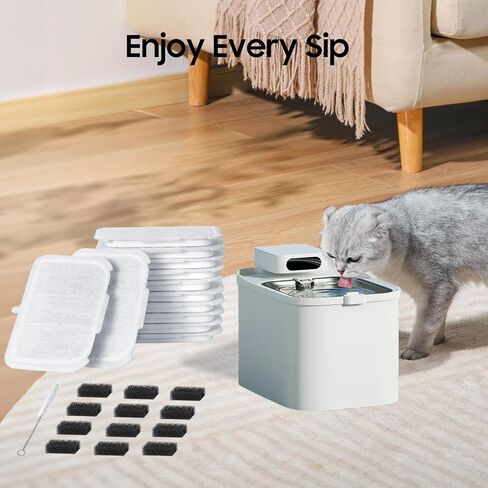 12 PCS PET CAT KIT FOONTAIN FOONTAIN FILTERS UNIT RECTIN in Kuwait