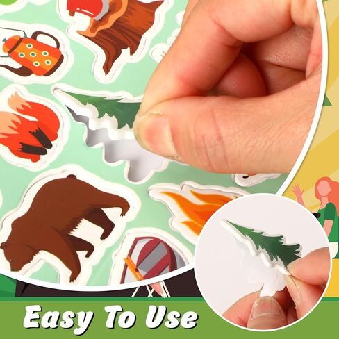 300 قطعة من ملصقات إسفنجية لعيد الفصح ملصقات زنبركية ملونة للديكور على شكل أرنب بيضة فرخ ملصقات زهور للفنون والحرف اليدوية وبطاقات المعايدة لتزيين المنزل ومستلزمات عيد الفصح in Kuwait