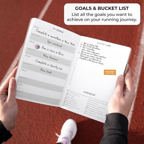 دفتر سجل Running Clever Fox - مجلة تعقب التدريب الكاملة للتشغيل - مخطط المتسابقين ، هدايا تتبع وأشياء للعدائين والنساء والرجال (أسود) in Kuwait